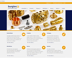 Die neue Burgtec- Homepage