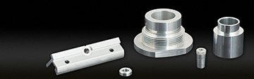 Aluminium turned parts